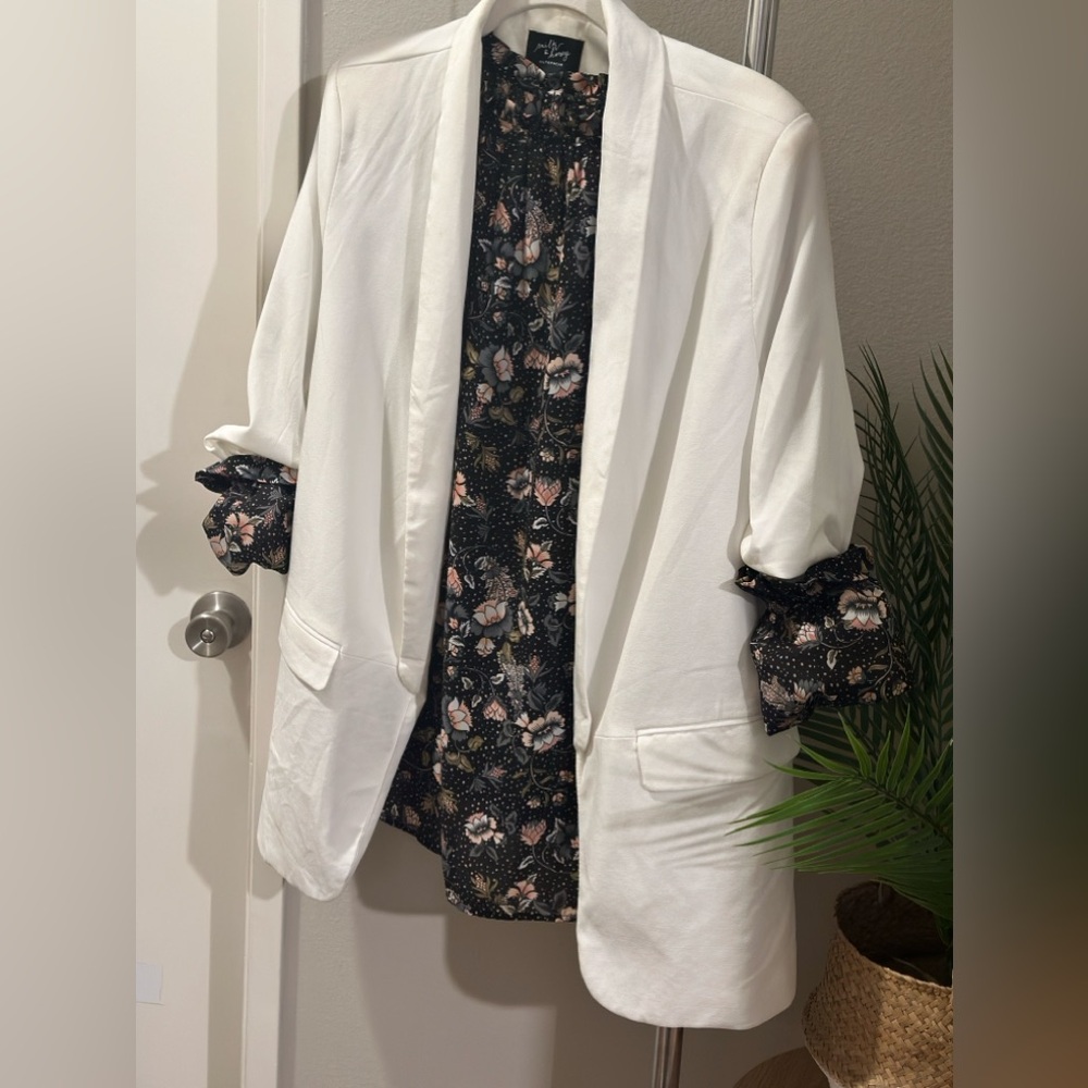 White Blazer